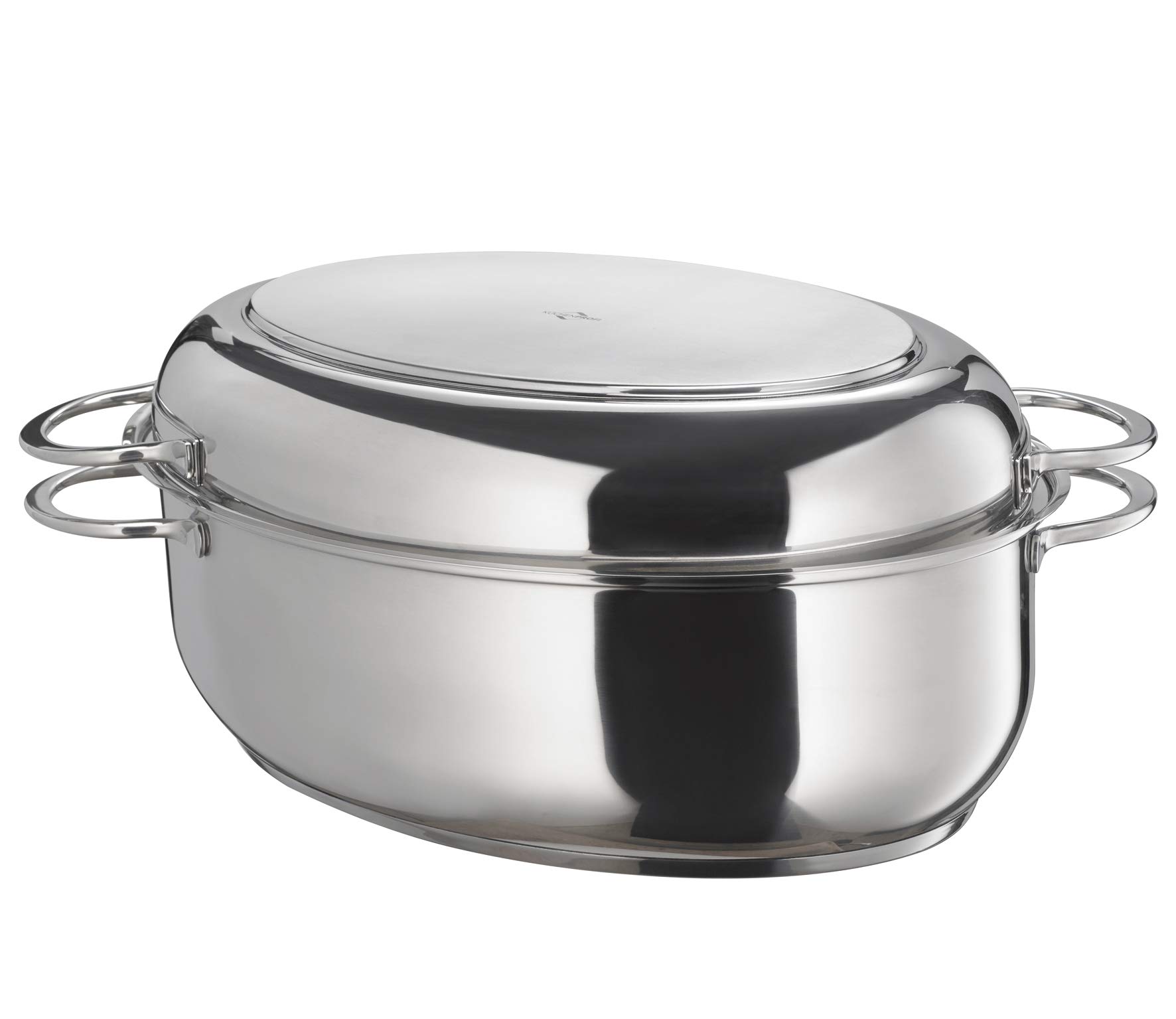 k-chenprofi-multibr-ter-oval-grau-mit-bratdeckel-und-gittereinsatz image 3
